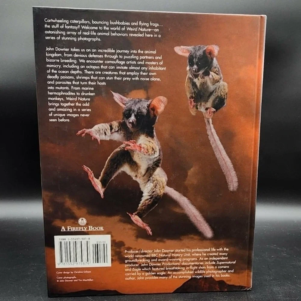 Weird Nature John Downer Hardcover New Old Stock BBC Discovery‎ Channel Science